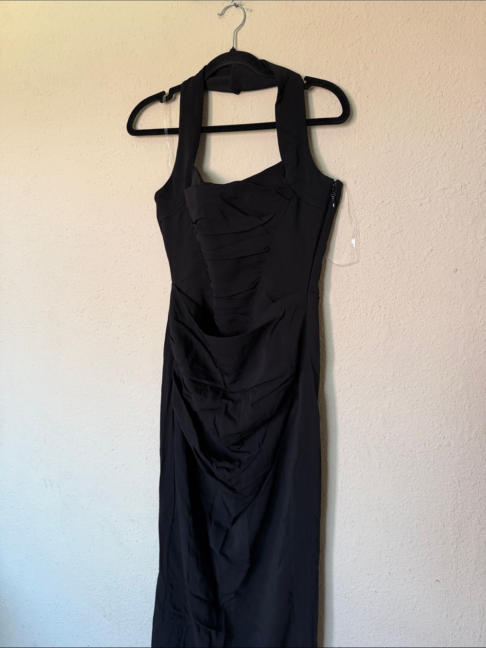 House of CB Sahar Black Sculpting Halter Neck Maxi Dress size M NWOT - Picture 6 of 10